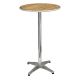Bolero Ash Round Poseur Height Table 600mm GR332