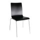 Bolero Black Square Back Sidechair (Pack of 4) GR345