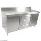 Fed Kitchen Tidy Cabinet With Right Sink 700mm Deep SC-7-1800R-H