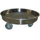 435mm Stainless Steel Kitchen Pot Moving Trolley With Wheels