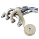 White Exhaust Heat Wrap Ceramic Fibre 30M Long X 50mm Wide + 10 X S