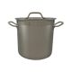 71L Stainless Steel Stock Pot With Forged Triple Bottom. Induction Able