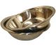 New 2Pcs 67cm Mixing Bowl Food Grade 201 Stainless Steel Chef Kitchen Bulk
