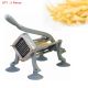 2X Potato Slicer Cutter French Fry Cutter With 1/2