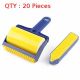 20X Reusable Washable 2Pc Sticky Buddy Hair Lint Dust Cleaner Remover Roller Brush