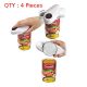 4X Brand New One Touch Instant Automatic Hands Free Easy Can Jar Tin Opener
