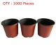 1000 Plastic Thermoformed Nursery Garden Plants Double Colour Pot 170X150mm