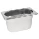 Vogue Stainless Steel 1/9 Gastronorm Pan 100mm DN728