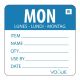Vogue (Pack of 500) Removable Day of the Week Label Monday L066