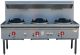 Lkk:3 Burner Waterless Gas Wok Table - LKK-3B