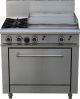 Lkk:2 Gas Open Burners + 600mm Gas Griddle + Std Oven - LKKOB6B+O