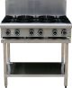 Lkk:6 Gas Open Burners With Legs - LKKOB6D