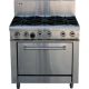 Lkk:6 Open Burner + Static Oven - LKKOB6D+O