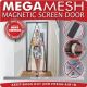 Magnetic Magic Door Mesh Instant Door Curtain Mosquito Bug Screen