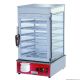 Heavy Duty Electric Steamer Display Cabinet 1.2Kw - mmE-600H-S
