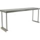 2438 X 300mm 430 Stainless Steel Work Bench Overshelf Kitchen Food Prep Table