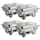 Olympia (Pack of 4) Milan Chafing Dish Special Offer S299