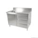 Cabinetd With Left Sink SC-6-1200L-H