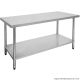 Fed Economic 304 Grade Stainless Steel Tables 700 Deep 1200-7-WB