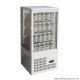 TCBD78W Four-Sided Countertop Display Fridge White