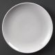 Olympia (Pack of 12) Whiteware Coupe Plates 230mm U078