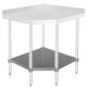 Galvanised Steel Under Shelf For 610 X 610mm Corner Bench