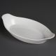 Olympia (Pack of 6) Whiteware Oval Eared Dishes 289 x 166mm W411