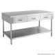 SWBD-7-1500 Work Bench With 3 Drawers And Undershelf