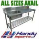 2100 X 600mm Single Bowl Kitchen Sink #304 Stainless Steel