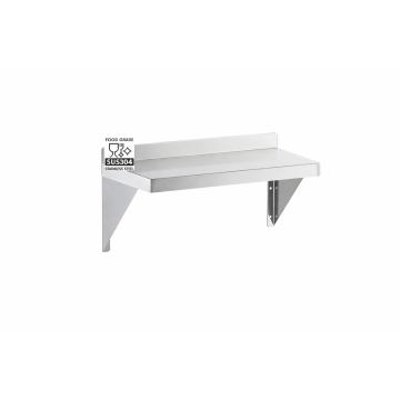 300mm X 300mm Food Grade Stainless Steel Wall Mounted Shelf 0300-WS1 HY