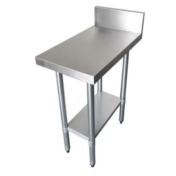 400x800 Commercial Stainless Steel Table Food Grade Work Splashback Infill Bench 0400-8-WBB HY