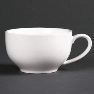 Lumina Fine China (Pack of 6) Low Round Cups 228ml CD645