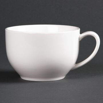 Lumina Fine China (Pack of 6) Low Round Cups 350ml CD647