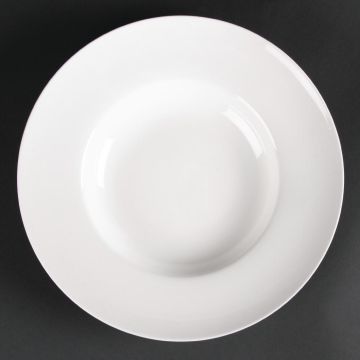 Lumina Fine China (Pack of 4) Pasta/ Soup Bowls 260mm CD636