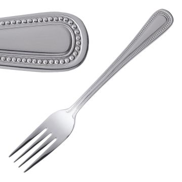Olympia (Pack of 12) Bead Dessert Fork C128
