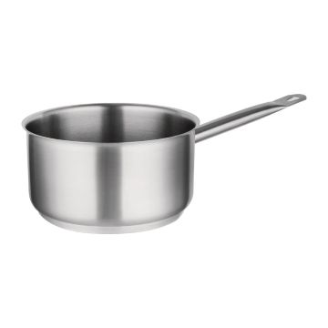 Vogue Stainless Steel Saucepan 900ml M922