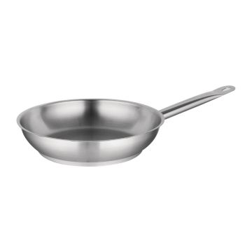 Vogue Stainless Steel Frying Pan 240mm M925
