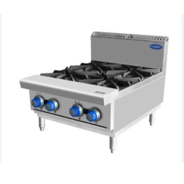 COOKRITE OPEN 4 BURNER COOK TOPS LPG AT80G4B-C LPG