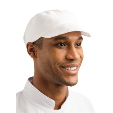 Whites Unisex Bakers Cap White A212