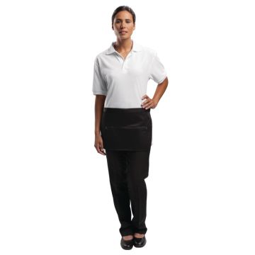 Whites Black Money Pocket with Zip Pocket A587