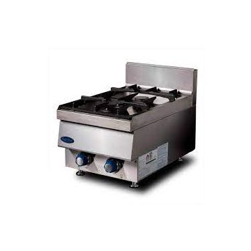 COOKRITE 2 Burner Cook Top 650 LPG AT65G2B-C LPG