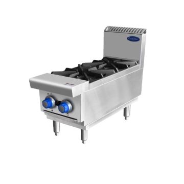 COOKRITE OPEN 2 BURNER COOK TOPS NG AT80G2B-C NG 
