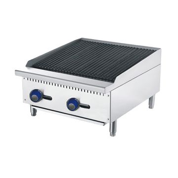 Cookrite 610MM Char-Rock Broiler ATCB-24 NG