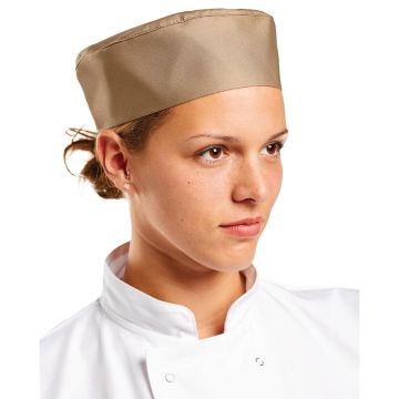 Polycotton Skull Cap Tan B443