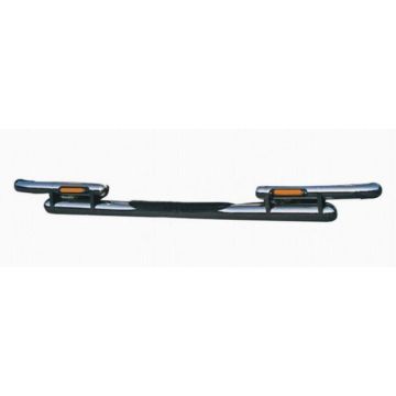 New S/Steel Rear Grille Guard Bar Board With Pintle Toyota Fj Cruiser 2007-2010