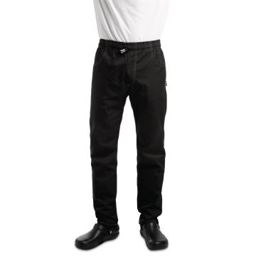 Le Chef Unisex Contemporary Slim Fit Chefs Trouser S BB147-S