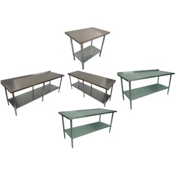 Handyimports Bn Commercial Catering Kitchen Work Stainless Steel Bench All Sizes