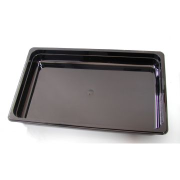 Robinox Black Polycarbonate Gastronorm Pan - 1/1 Size, 65mm Deep B11065