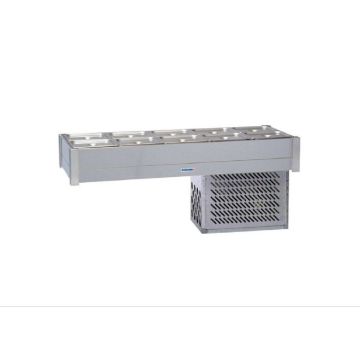 Roband Refrigerated Bain Marie 6 X 1/2 Size, Pans Not Included, Double Row BR23