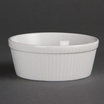 Olympia Whiteware Round Pie Dishes 134mm (Pack of 6) C042